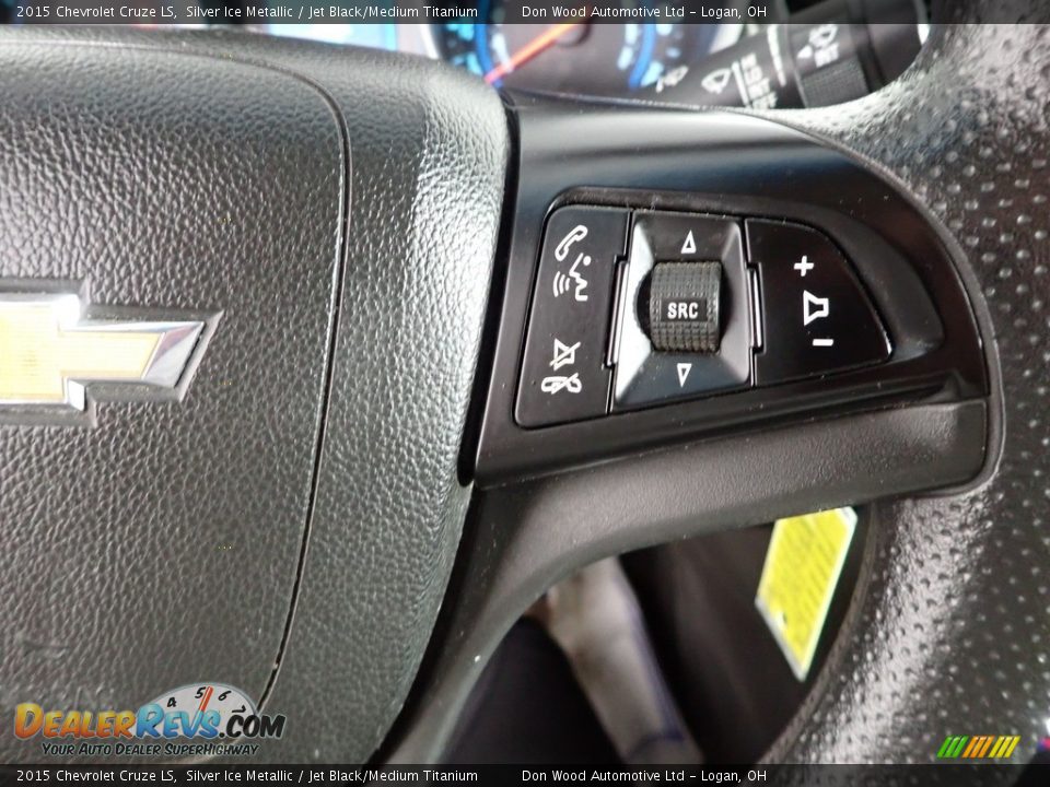 2015 Chevrolet Cruze LS Silver Ice Metallic / Jet Black/Medium Titanium Photo #17