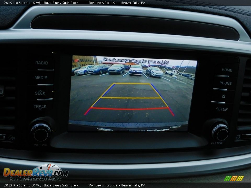 2019 Kia Sorento LX V6 Blaze Blue / Satin Black Photo #17