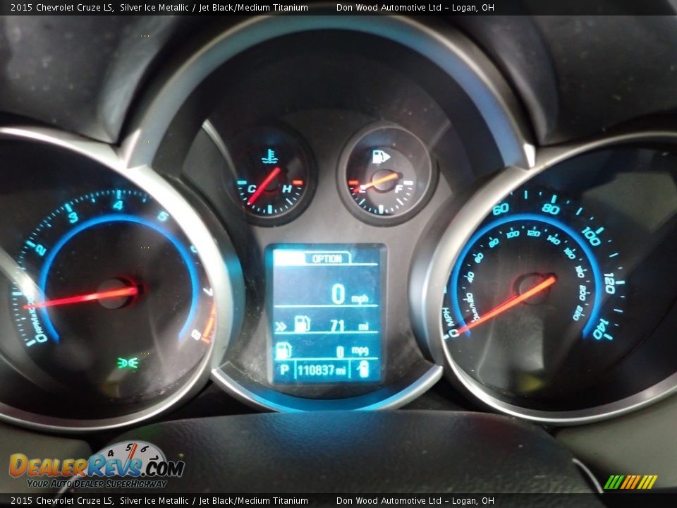 2015 Chevrolet Cruze LS Silver Ice Metallic / Jet Black/Medium Titanium Photo #18