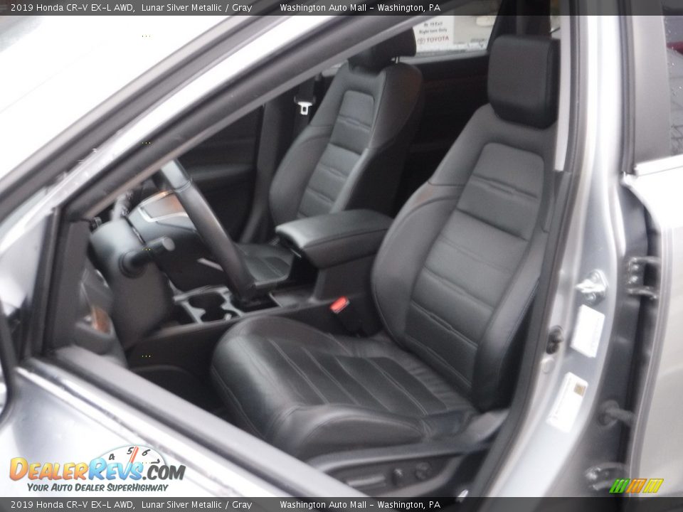 2019 Honda CR-V EX-L AWD Lunar Silver Metallic / Gray Photo #19