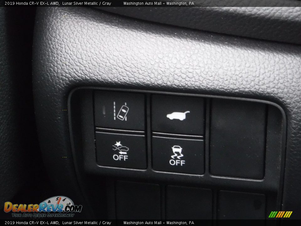 2019 Honda CR-V EX-L AWD Lunar Silver Metallic / Gray Photo #23