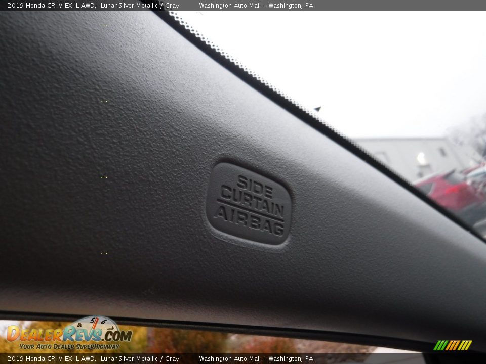 2019 Honda CR-V EX-L AWD Lunar Silver Metallic / Gray Photo #25