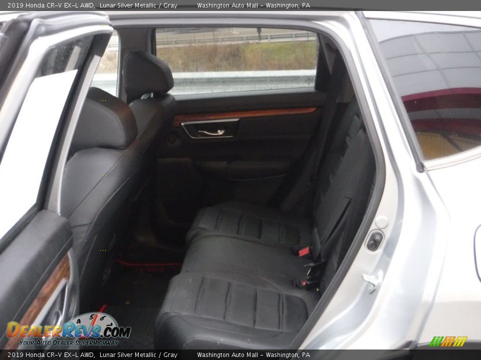 2019 Honda CR-V EX-L AWD Lunar Silver Metallic / Gray Photo #27