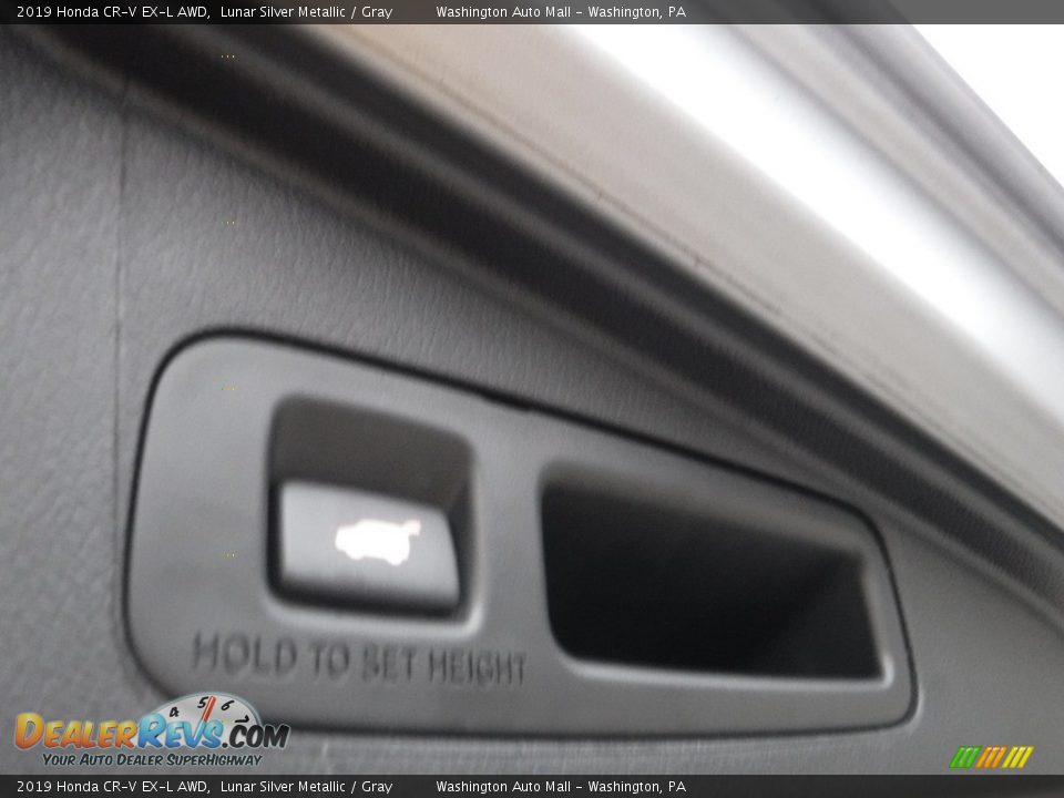 2019 Honda CR-V EX-L AWD Lunar Silver Metallic / Gray Photo #28
