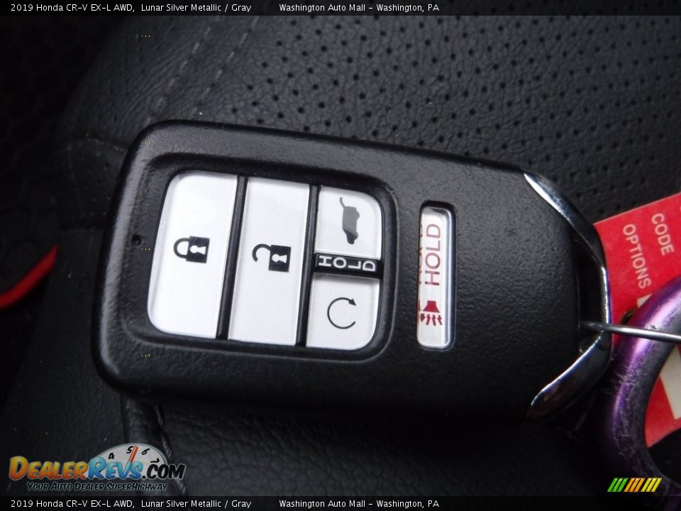 2019 Honda CR-V EX-L AWD Lunar Silver Metallic / Gray Photo #30