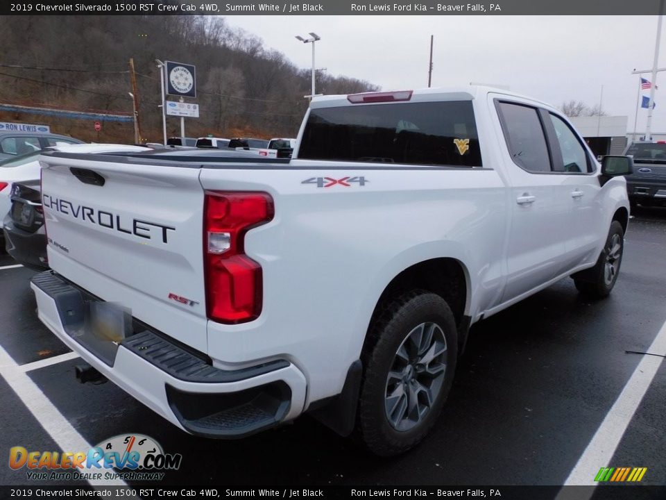 2019 Chevrolet Silverado 1500 RST Crew Cab 4WD Summit White / Jet Black Photo #2