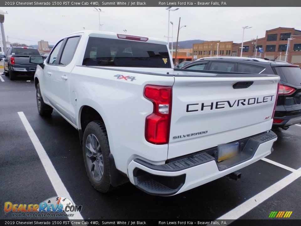 2019 Chevrolet Silverado 1500 RST Crew Cab 4WD Summit White / Jet Black Photo #3