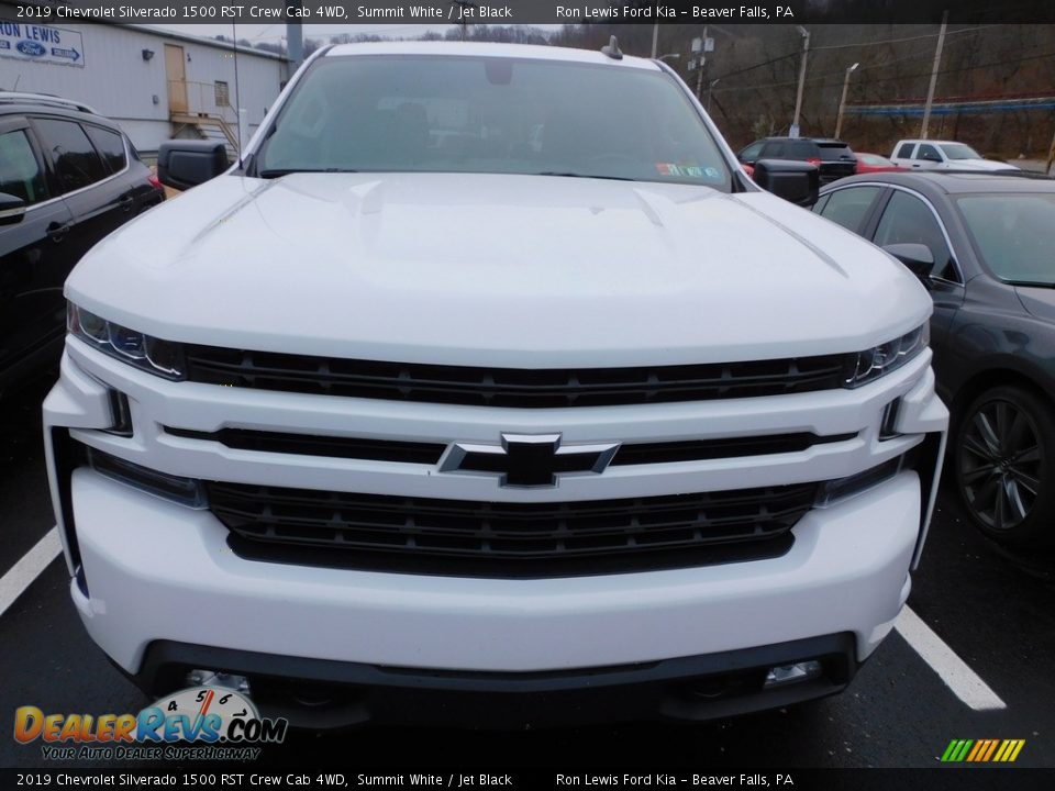 2019 Chevrolet Silverado 1500 RST Crew Cab 4WD Summit White / Jet Black Photo #5