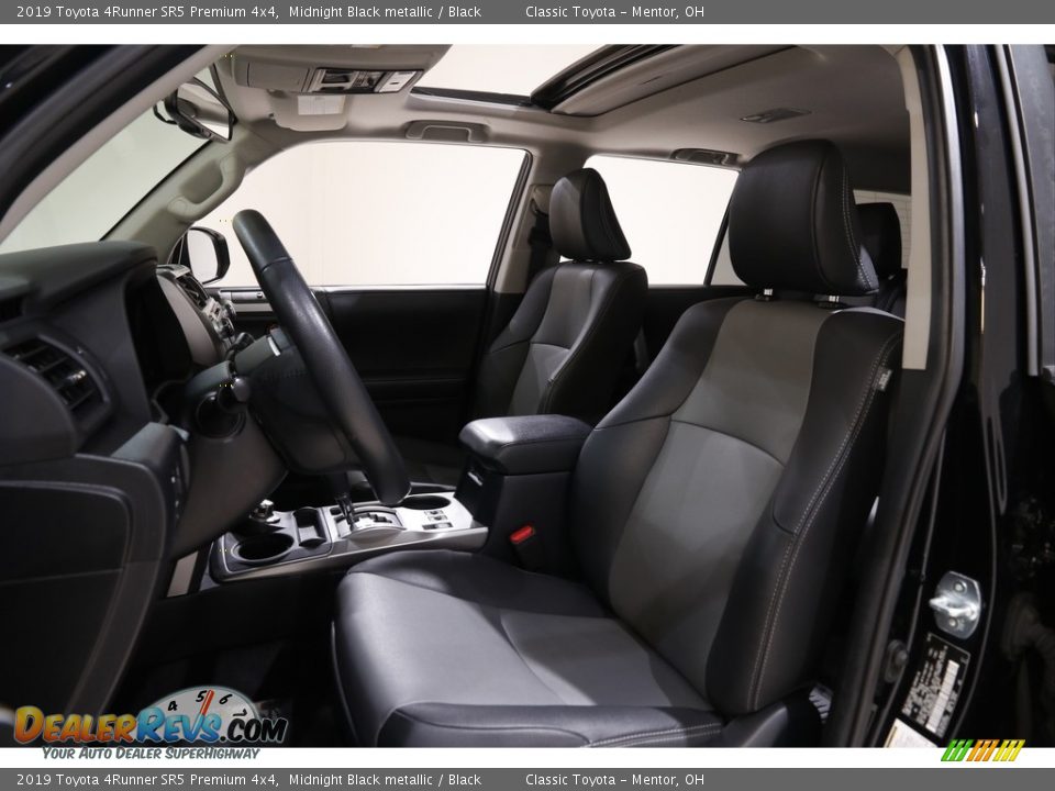 2019 Toyota 4Runner SR5 Premium 4x4 Midnight Black metallic / Black Photo #5