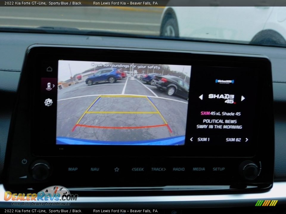 2022 Kia Forte GT-Line Sporty Blue / Black Photo #16