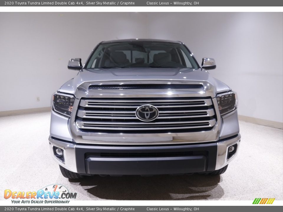 2020 Toyota Tundra Limited Double Cab 4x4 Silver Sky Metallic / Graphite Photo #2