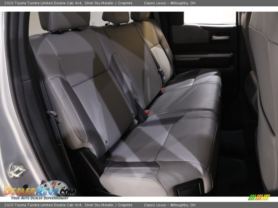 2020 Toyota Tundra Limited Double Cab 4x4 Silver Sky Metallic / Graphite Photo #16