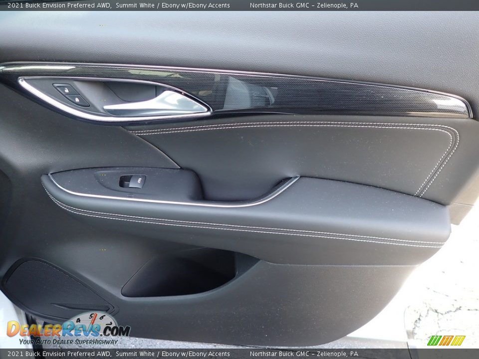 2021 Buick Envision Preferred AWD Summit White / Ebony w/Ebony Accents Photo #7