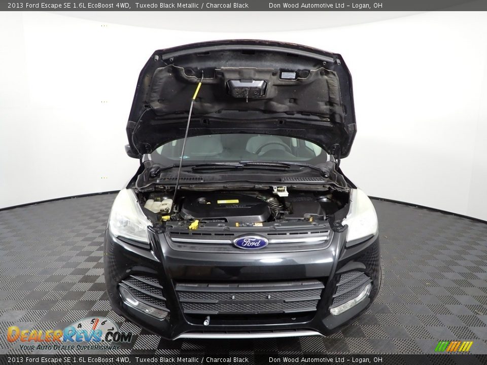 2013 Ford Escape SE 1.6L EcoBoost 4WD Tuxedo Black Metallic / Charcoal Black Photo #4