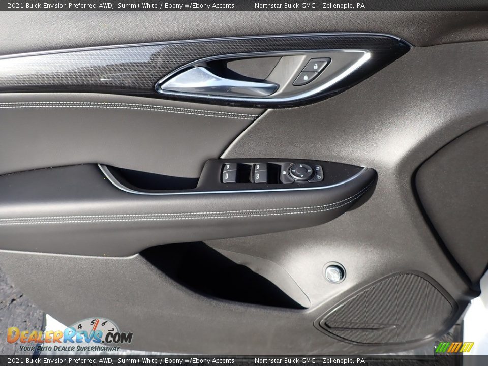 2021 Buick Envision Preferred AWD Summit White / Ebony w/Ebony Accents Photo #21