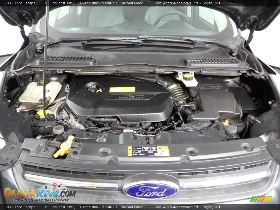 2013 Ford Escape SE 1.6L EcoBoost 4WD Tuxedo Black Metallic / Charcoal Black Photo #5