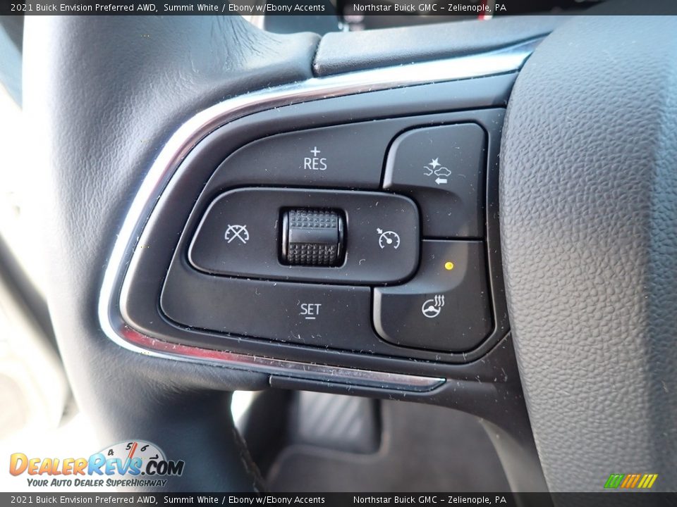 2021 Buick Envision Preferred AWD Summit White / Ebony w/Ebony Accents Photo #23