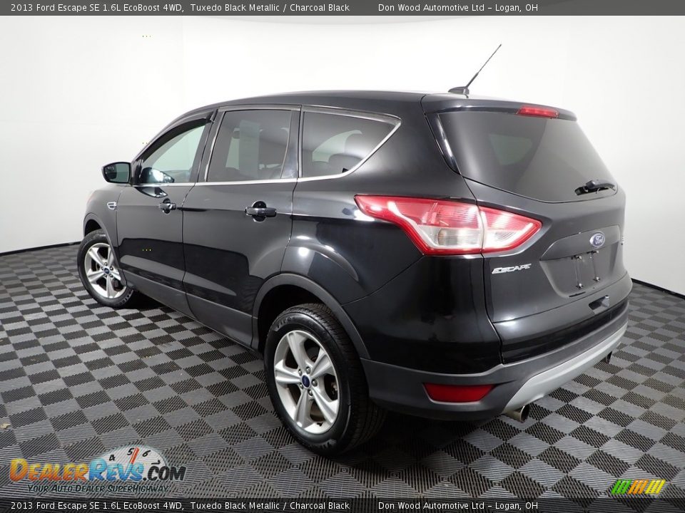 2013 Ford Escape SE 1.6L EcoBoost 4WD Tuxedo Black Metallic / Charcoal Black Photo #7