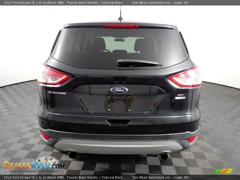 2013 Ford Escape SE 1.6L EcoBoost 4WD Tuxedo Black Metallic / Charcoal Black Photo #8