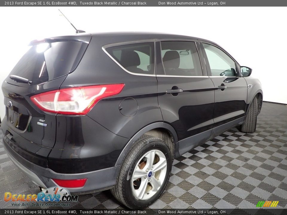 2013 Ford Escape SE 1.6L EcoBoost 4WD Tuxedo Black Metallic / Charcoal Black Photo #11