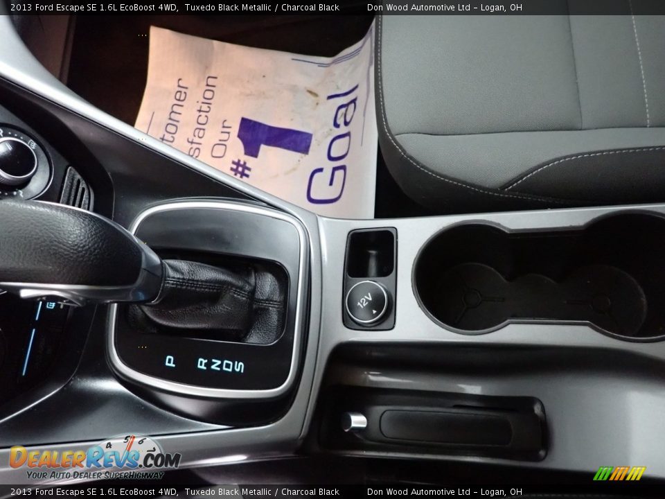 2013 Ford Escape SE 1.6L EcoBoost 4WD Tuxedo Black Metallic / Charcoal Black Photo #23