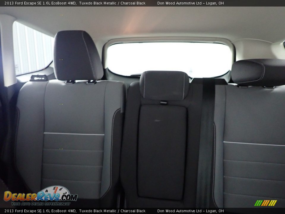 2013 Ford Escape SE 1.6L EcoBoost 4WD Tuxedo Black Metallic / Charcoal Black Photo #24