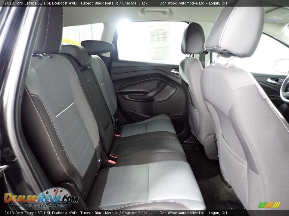 2013 Ford Escape SE 1.6L EcoBoost 4WD Tuxedo Black Metallic / Charcoal Black Photo #32