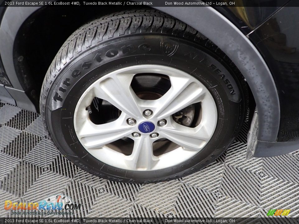 2013 Ford Escape SE 1.6L EcoBoost 4WD Tuxedo Black Metallic / Charcoal Black Photo #34