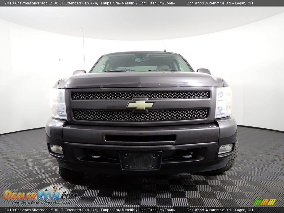 2010 Chevrolet Silverado 1500 LT Extended Cab 4x4 Taupe Gray Metallic / Light Titanium/Ebony Photo #3