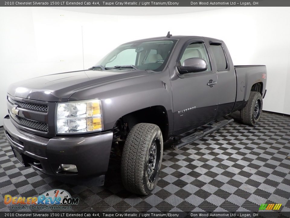 2010 Chevrolet Silverado 1500 LT Extended Cab 4x4 Taupe Gray Metallic / Light Titanium/Ebony Photo #5