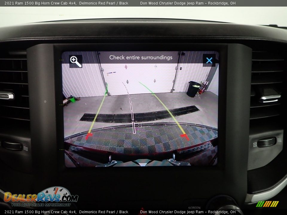 2021 Ram 1500 Big Horn Crew Cab 4x4 Delmonico Red Pearl / Black Photo #2