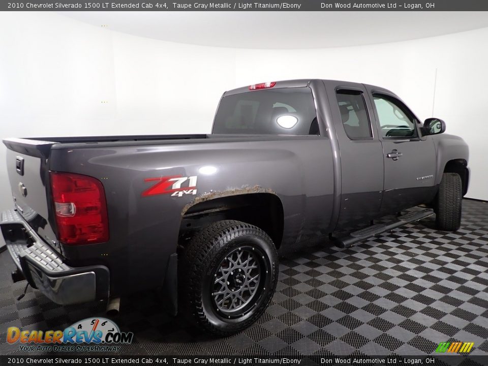 2010 Chevrolet Silverado 1500 LT Extended Cab 4x4 Taupe Gray Metallic / Light Titanium/Ebony Photo #8