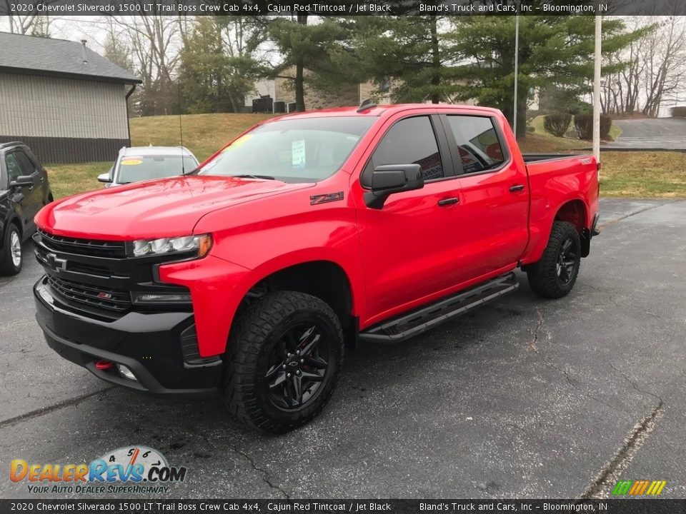 2020 Chevrolet Silverado 1500 LT Trail Boss Crew Cab 4x4 Cajun Red Tintcoat / Jet Black Photo #2