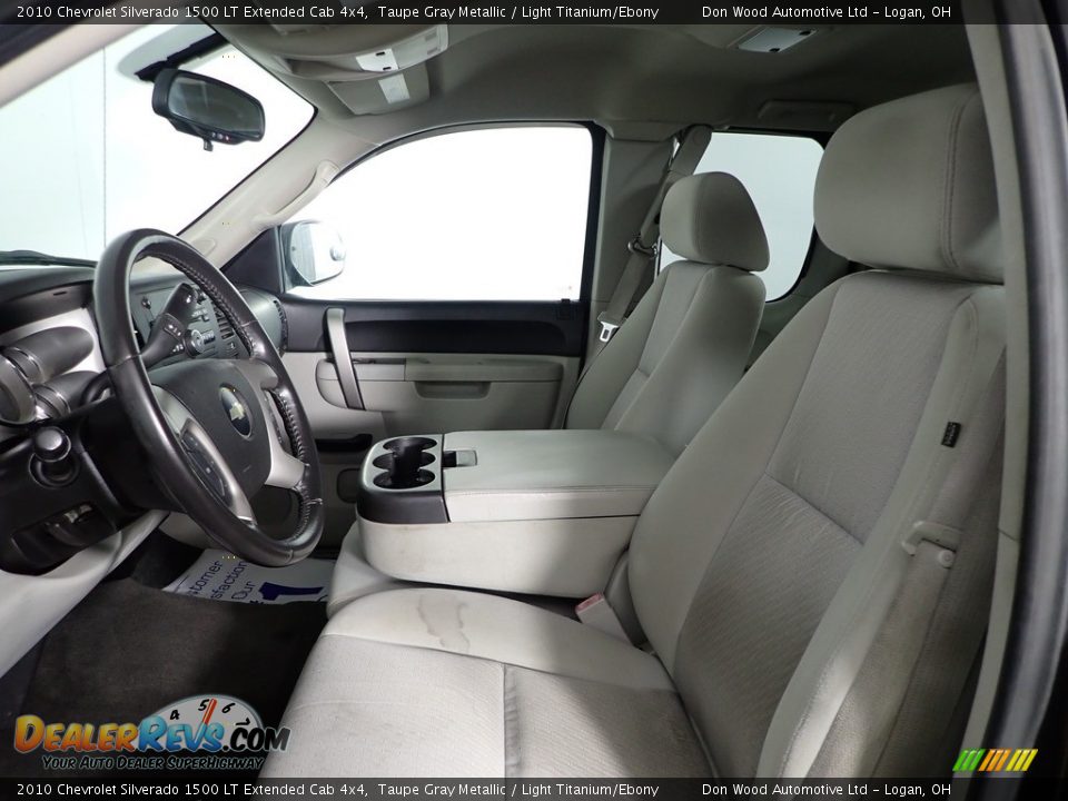 2010 Chevrolet Silverado 1500 LT Extended Cab 4x4 Taupe Gray Metallic / Light Titanium/Ebony Photo #12
