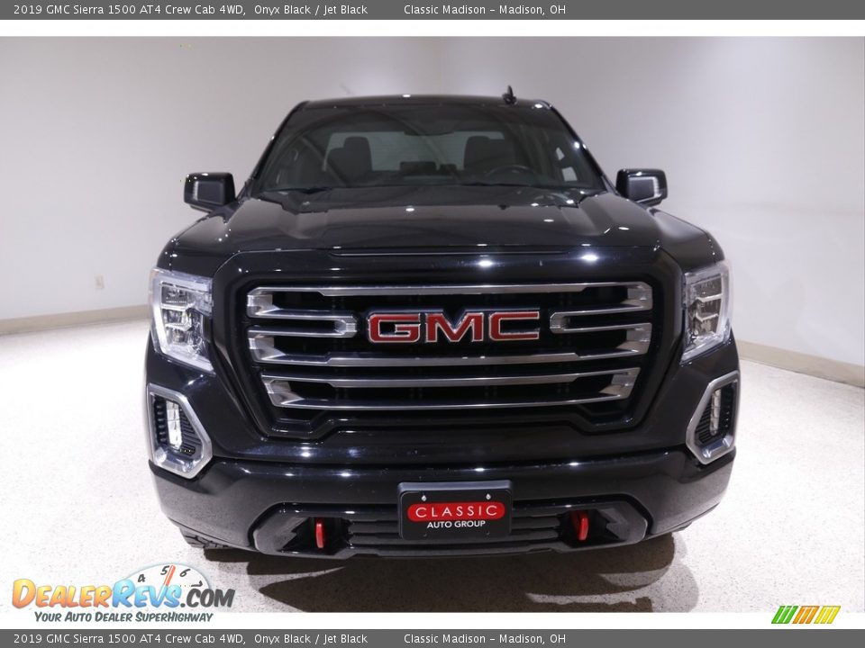2019 GMC Sierra 1500 AT4 Crew Cab 4WD Onyx Black / Jet Black Photo #2