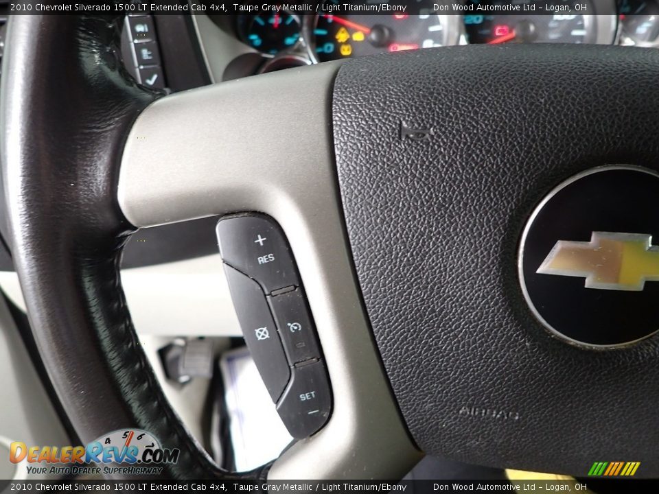 2010 Chevrolet Silverado 1500 LT Extended Cab 4x4 Taupe Gray Metallic / Light Titanium/Ebony Photo #14