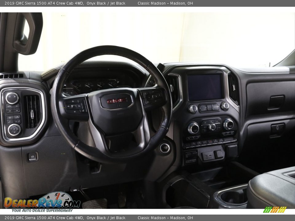 2019 GMC Sierra 1500 AT4 Crew Cab 4WD Onyx Black / Jet Black Photo #7