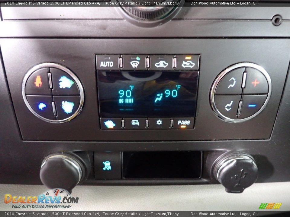2010 Chevrolet Silverado 1500 LT Extended Cab 4x4 Taupe Gray Metallic / Light Titanium/Ebony Photo #18