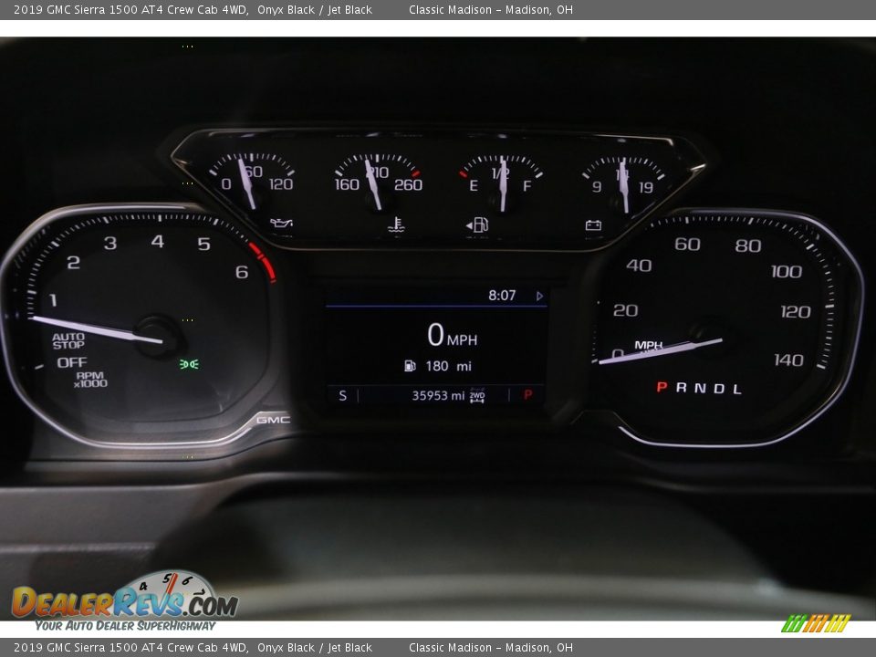 2019 GMC Sierra 1500 AT4 Crew Cab 4WD Gauges Photo #9