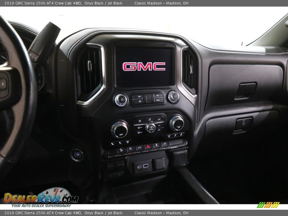 2019 GMC Sierra 1500 AT4 Crew Cab 4WD Onyx Black / Jet Black Photo #10