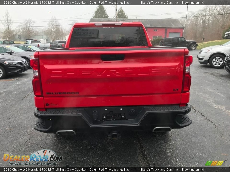 2020 Chevrolet Silverado 1500 LT Trail Boss Crew Cab 4x4 Cajun Red Tintcoat / Jet Black Photo #9