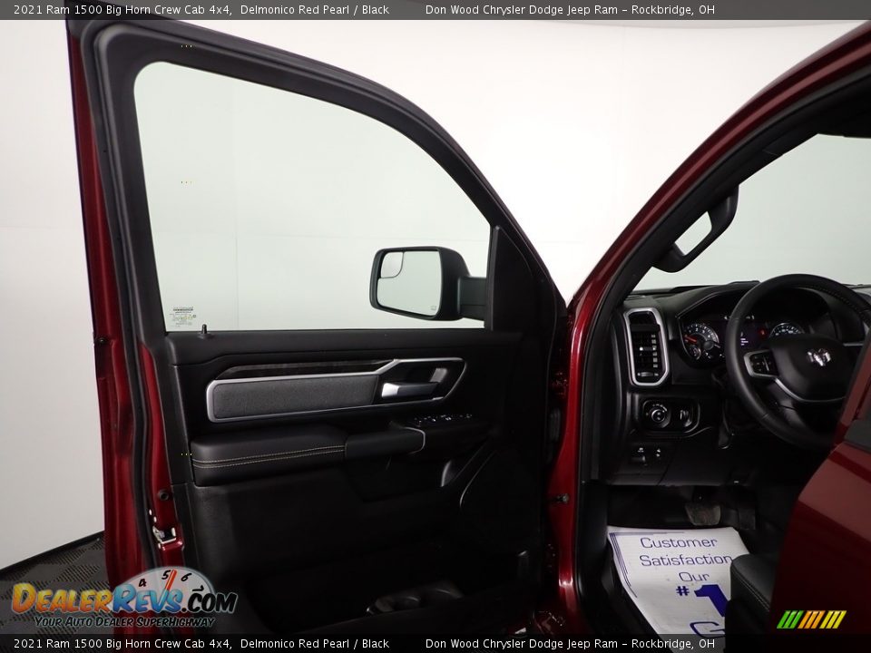 2021 Ram 1500 Big Horn Crew Cab 4x4 Delmonico Red Pearl / Black Photo #17