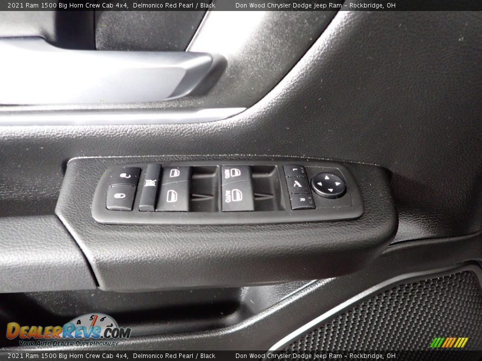 2021 Ram 1500 Big Horn Crew Cab 4x4 Delmonico Red Pearl / Black Photo #18