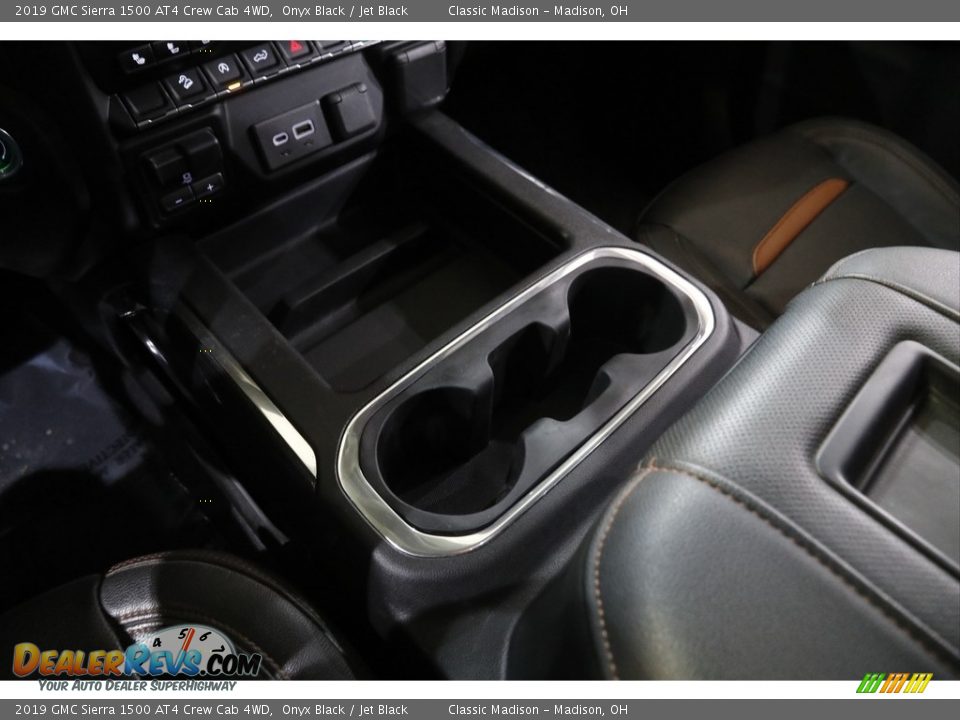 2019 GMC Sierra 1500 AT4 Crew Cab 4WD Onyx Black / Jet Black Photo #15