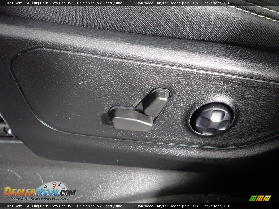 2021 Ram 1500 Big Horn Crew Cab 4x4 Delmonico Red Pearl / Black Photo #19