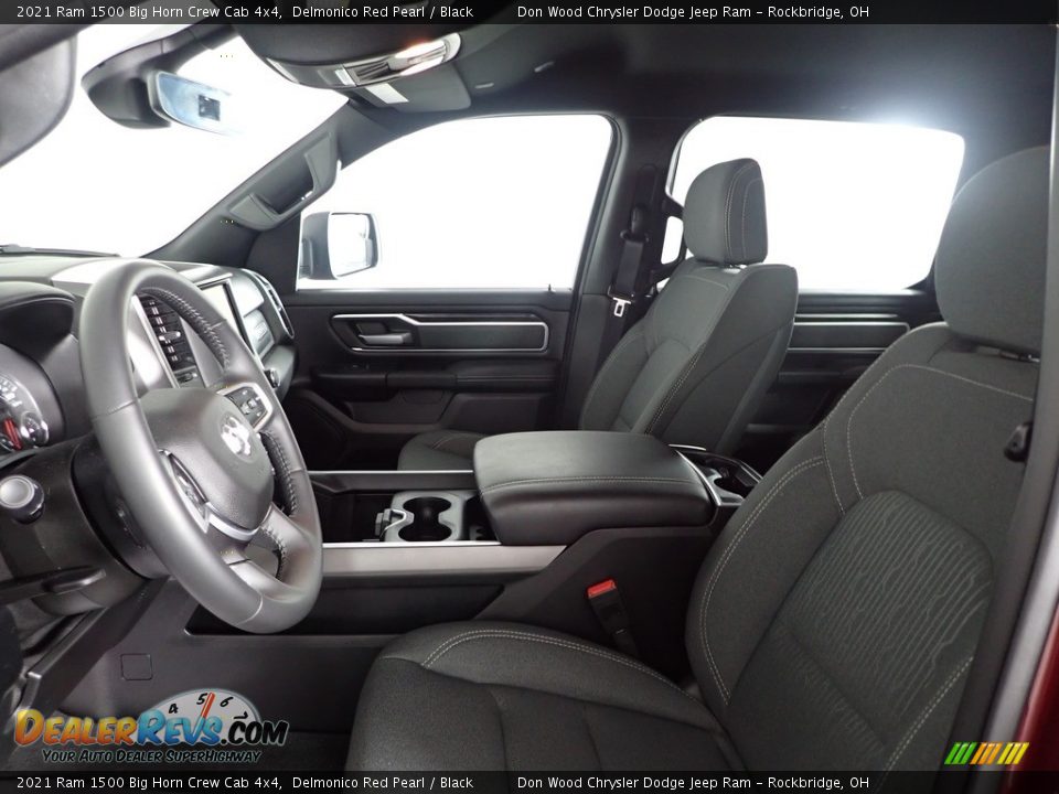 2021 Ram 1500 Big Horn Crew Cab 4x4 Delmonico Red Pearl / Black Photo #20