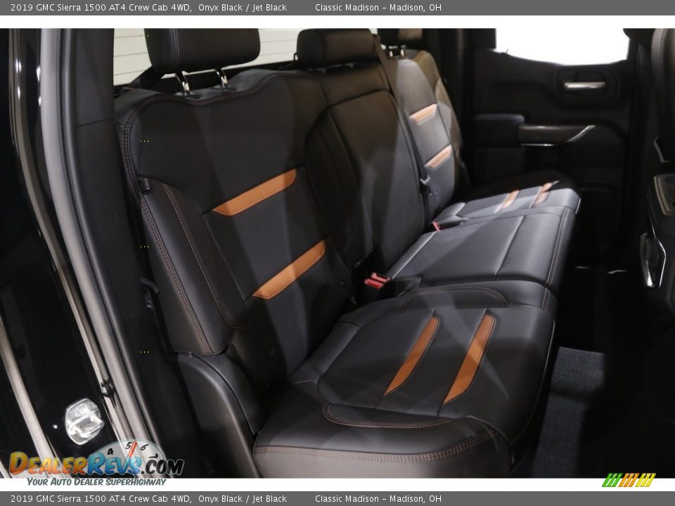 Rear Seat of 2019 GMC Sierra 1500 AT4 Crew Cab 4WD Photo #17