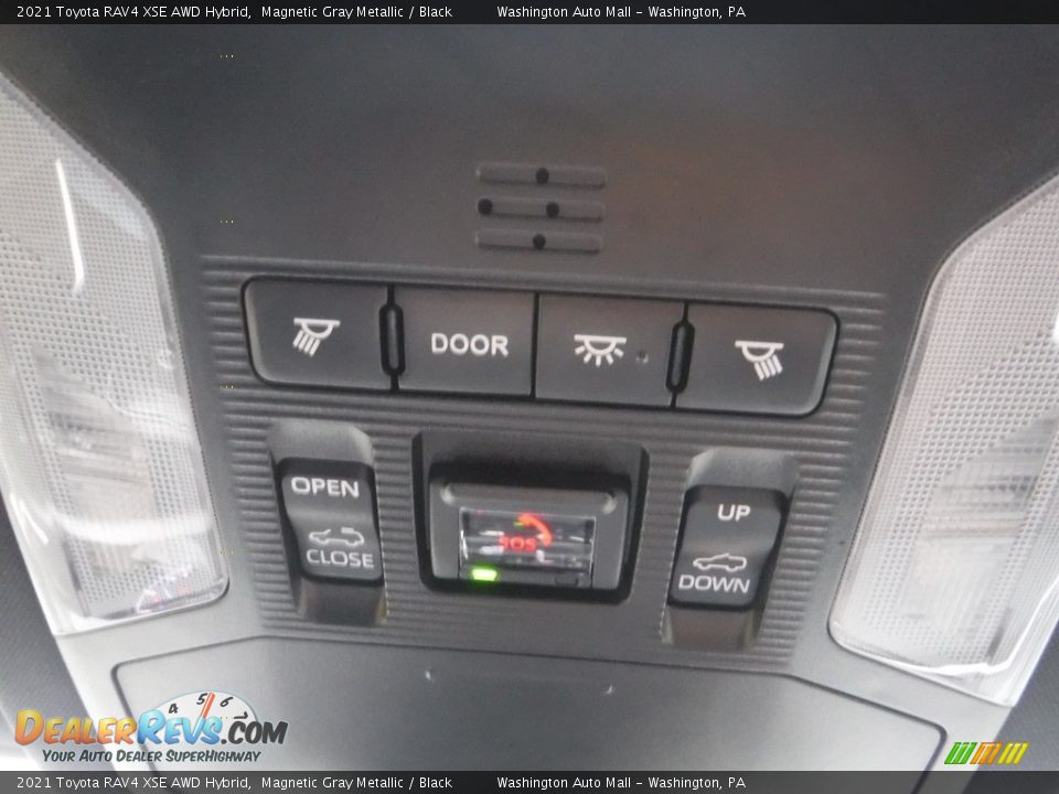 2021 Toyota RAV4 XSE AWD Hybrid Magnetic Gray Metallic / Black Photo #9