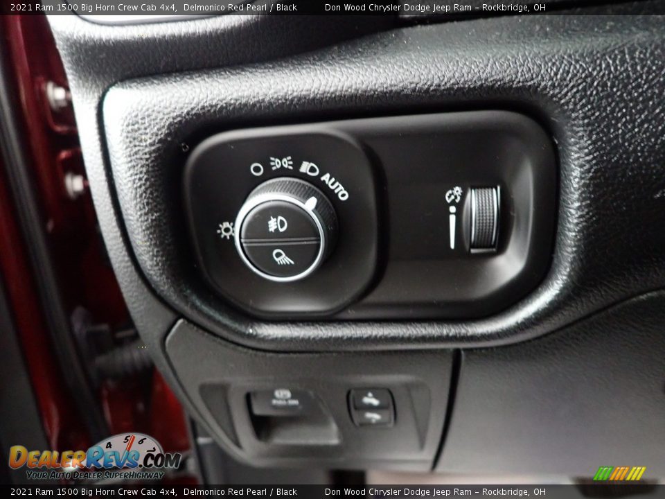 2021 Ram 1500 Big Horn Crew Cab 4x4 Delmonico Red Pearl / Black Photo #21
