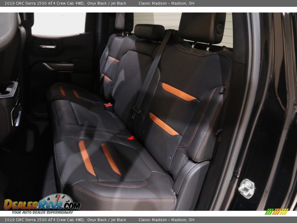 Rear Seat of 2019 GMC Sierra 1500 AT4 Crew Cab 4WD Photo #18